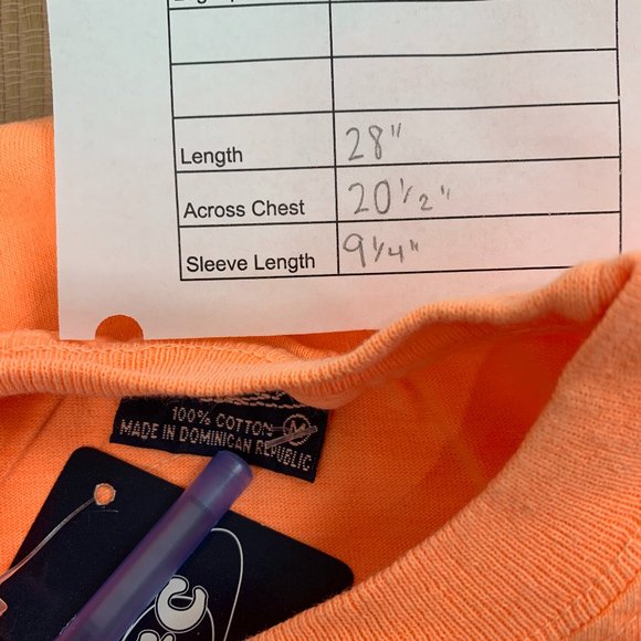 NWT VTG Unisex Tee 100% Cotton Size Medium Florida Frog Drinking Toadily Wasted - Picture 5 of 5